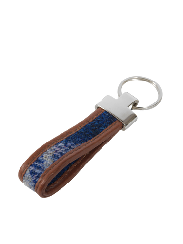 Harris Tweed Loop Keyring - A0237