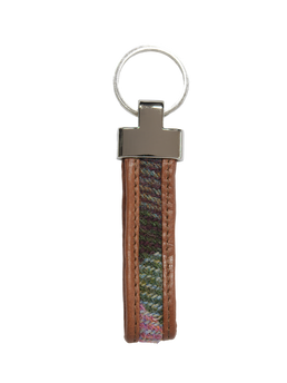 Harris Tweed Loop Keyring A0254