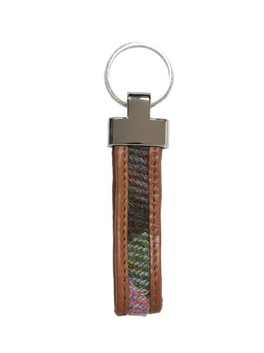 Harris Tweed Loop Keyring - A0254