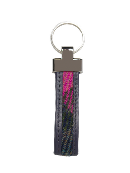 Harris Tweed Loop Keyring A0257