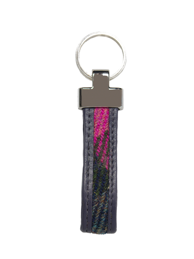 Harris Tweed Loop Keyring - A0257