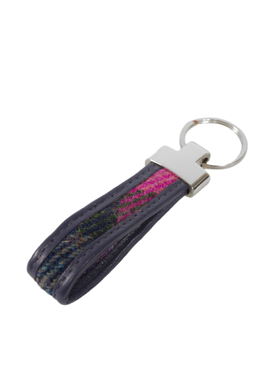 Harris Tweed Loop Keyring - A0257