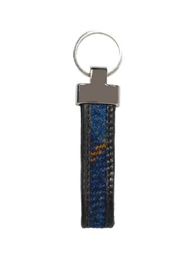 Harris Tweed Loop Keyring - A075