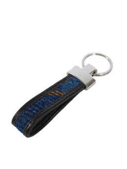 Harris Tweed Loop Keyring A075