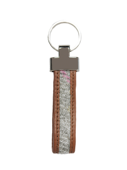 Harris Tweed Loop Keyring A095