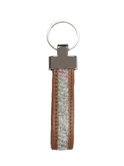 Harris Tweed Loop Keyring A095