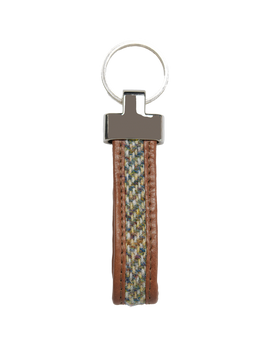 Harris Tweed Loop Keyring HB107