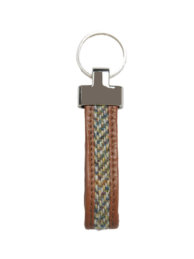 Harris Tweed Loop Keyring - HB107