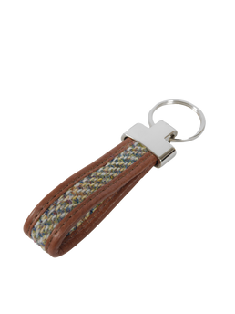 Harris Tweed Loop Keyring HB107