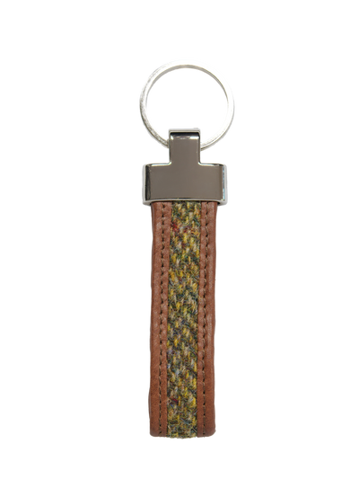 Harris Tweed Loop Keyring - HB67