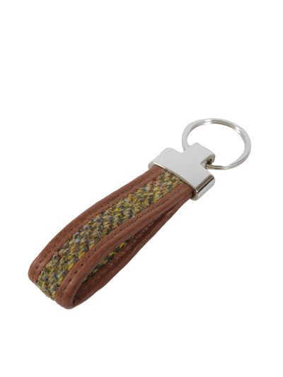 Harris Tweed Loop Keyring - HB67