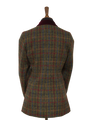Harris Tweed Maggie Jacket Green/Burgundy Multi