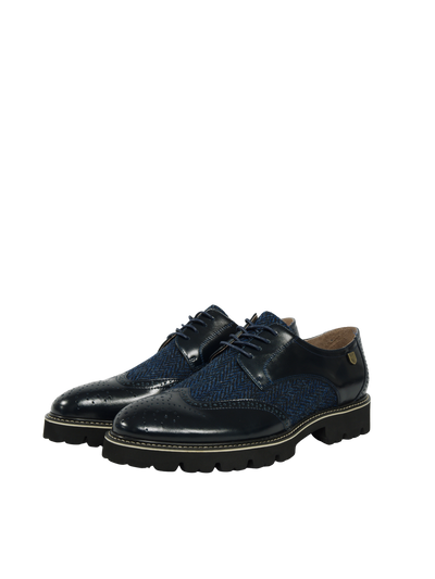 Harris Tweed Mens Classic Brogue HB104
