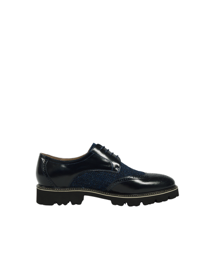 Harris Tweed Mens Classic Brogue HB104