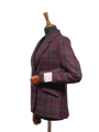 Harris Tweed Millie Jacket Brown/Magenta Multi