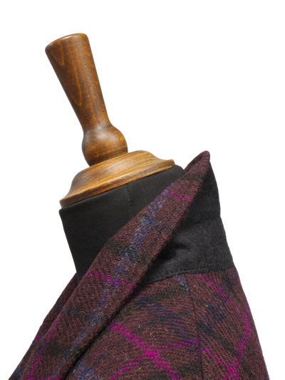 Harris Tweed Millie Jacket Brown/Magenta Multi