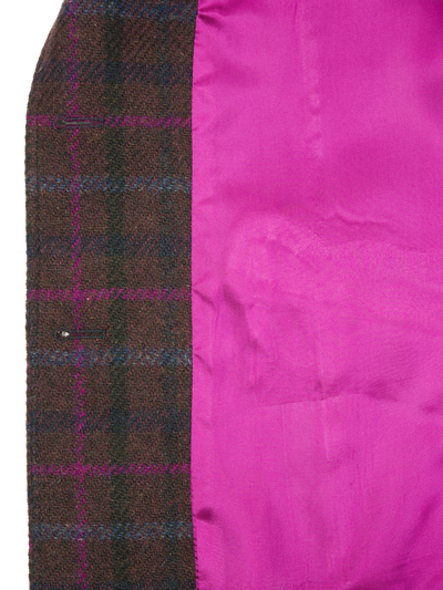 Harris Tweed Millie Jacket Brown/Magenta Multi