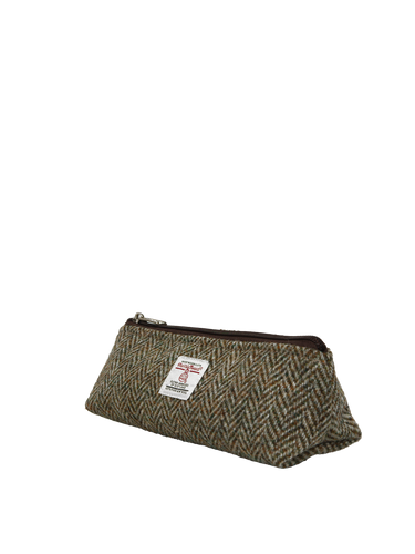 Harris Tweed Pencil Case - HB52 (Brown)