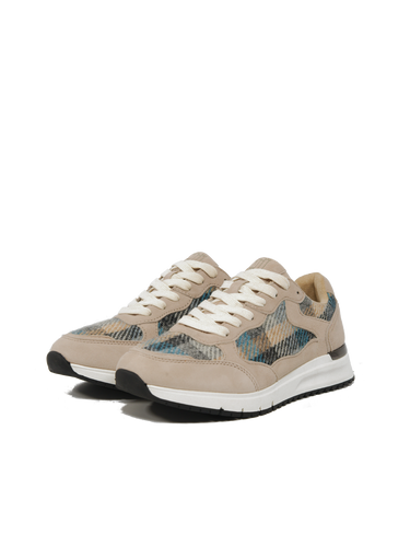 Harris Tweed Rosie Trainers - Islander Check