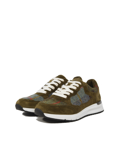 Harris Tweed Rosie Trainers Macleod Check