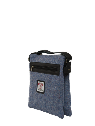 Harris Tweed St Clements Bag - 228 (Black Leather)