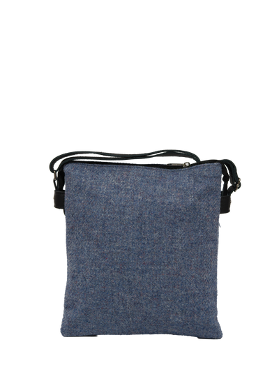 Harris Tweed St Clements Bag - 228 (Black Leather)
