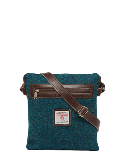 Harris Tweed St Clements Bag - 334 (Brown Leather)