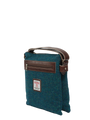 Harris Tweed St Clements Bag - 334 (Brown Leather)