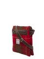 Harris Tweed St Clements Bag - A001 (Brown Leather)