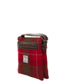 Harris Tweed St Clements Bag - A001 (Brown Leather)