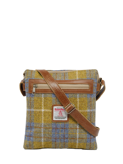 Harris Tweed St Clements Bag - A0102 (Tan Leather)