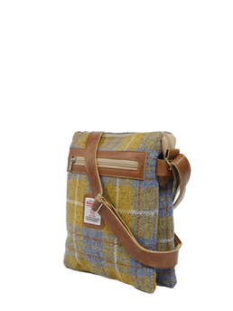 Harris Tweed St Clements Bag A0102 (Tan Leather)