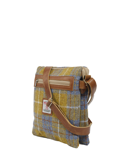 Harris Tweed St Clements Bag - A0102 (Tan Leather)