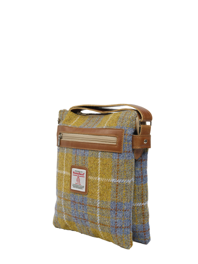 Harris Tweed St Clements Bag - A0102 (Tan Leather)