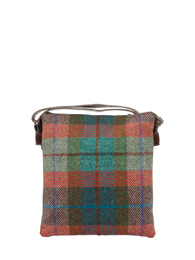 Harris Tweed St Clements Bag - A0112 (Brown Leather)