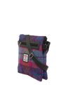 Harris Tweed St Clements Bag - A0115 (Black Leather)