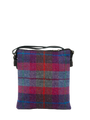Harris Tweed St Clements Bag - A0115 (Black Leather)