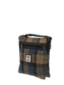 Harris Tweed St Clements Bag - A0162 (Black Leather)