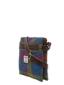 Harris Tweed St Clements Bag - A0195 (Brown Leather)