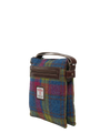 Harris Tweed St Clements Bag - A0195 (Brown Leather)