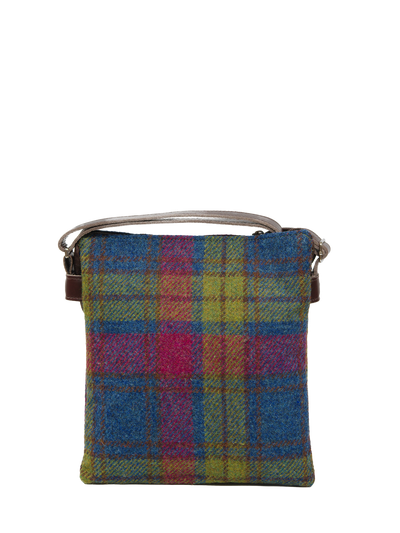 Harris Tweed St Clements Bag - A0195 (Brown Leather)