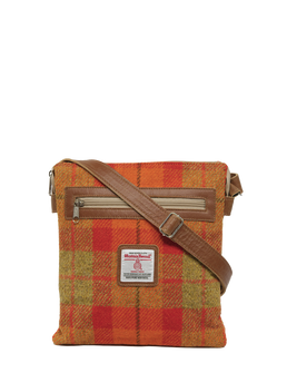 Harris Tweed St Clements Bag - A0196 (Tan Leather)