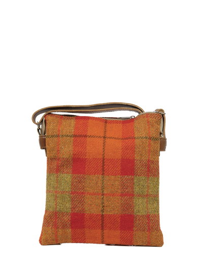 Harris Tweed St Clements Bag - A0196 (Tan Leather)