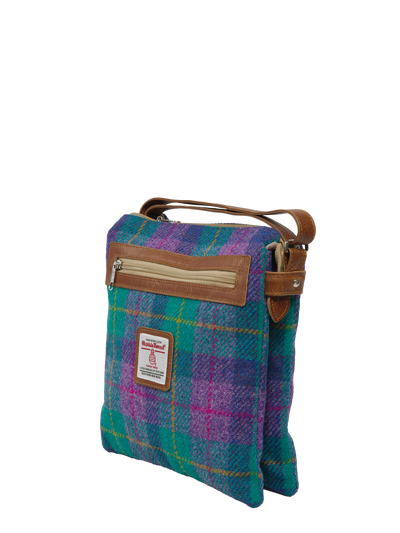 Harris Tweed St Clements Bag A0222 (Tan Leather)