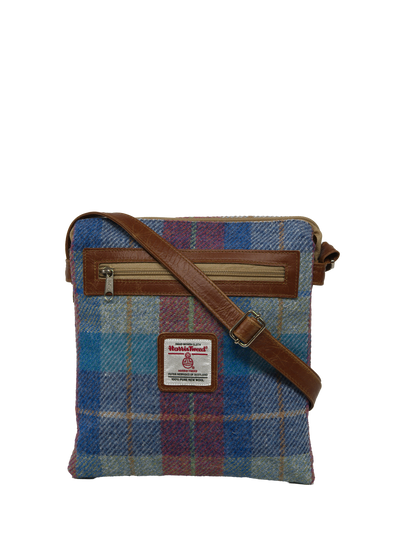 Harris Tweed St Clements Bag - A0226 (Tan Leather)