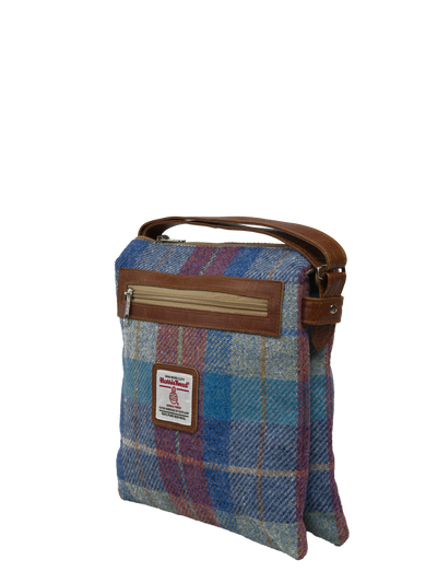 Harris Tweed St Clements Bag - A0226 (Tan Leather)