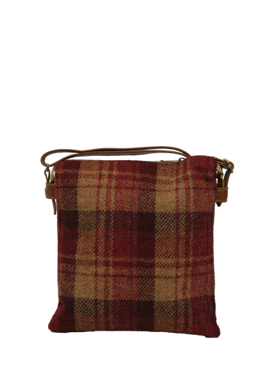 Harris Tweed St Clements Bag A0228 (Tan Leather)
