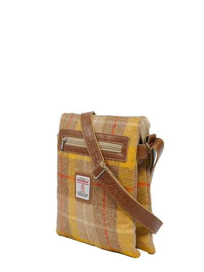 Harris Tweed St Clements Bag A0230 (Tan Leather)