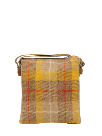 Harris Tweed St Clements Bag A0230 (Tan Leather)