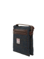 Harris Tweed St Clements Bag - A0239 (Brown Leather)